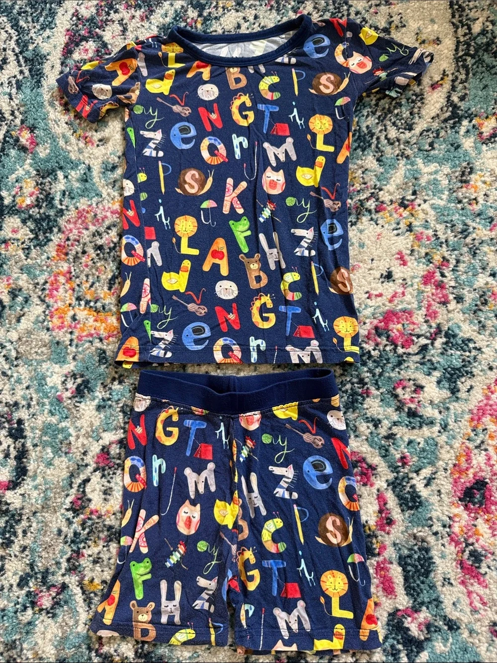 Little Sleepies Alphabet Friends pajamas
